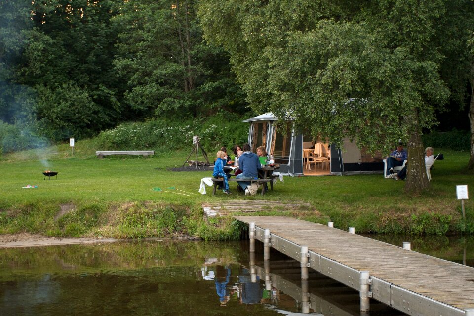 Camping picnic for tent