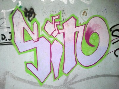 Graffiti mural mural painting