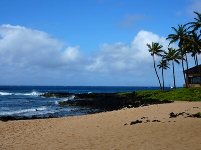 Island beach hawaii photo