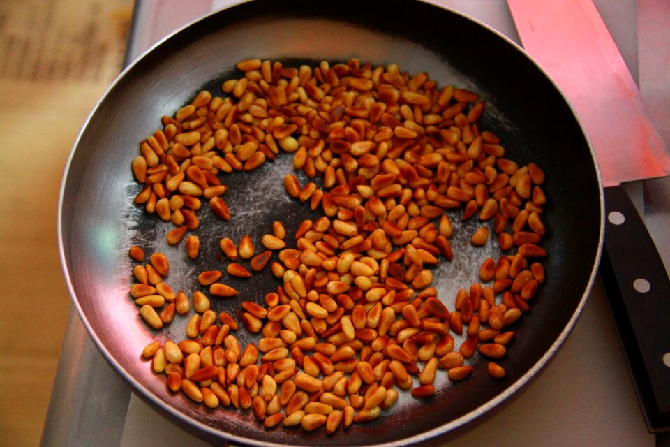 Pine nuts vegetable food