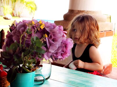 Tender baby flower