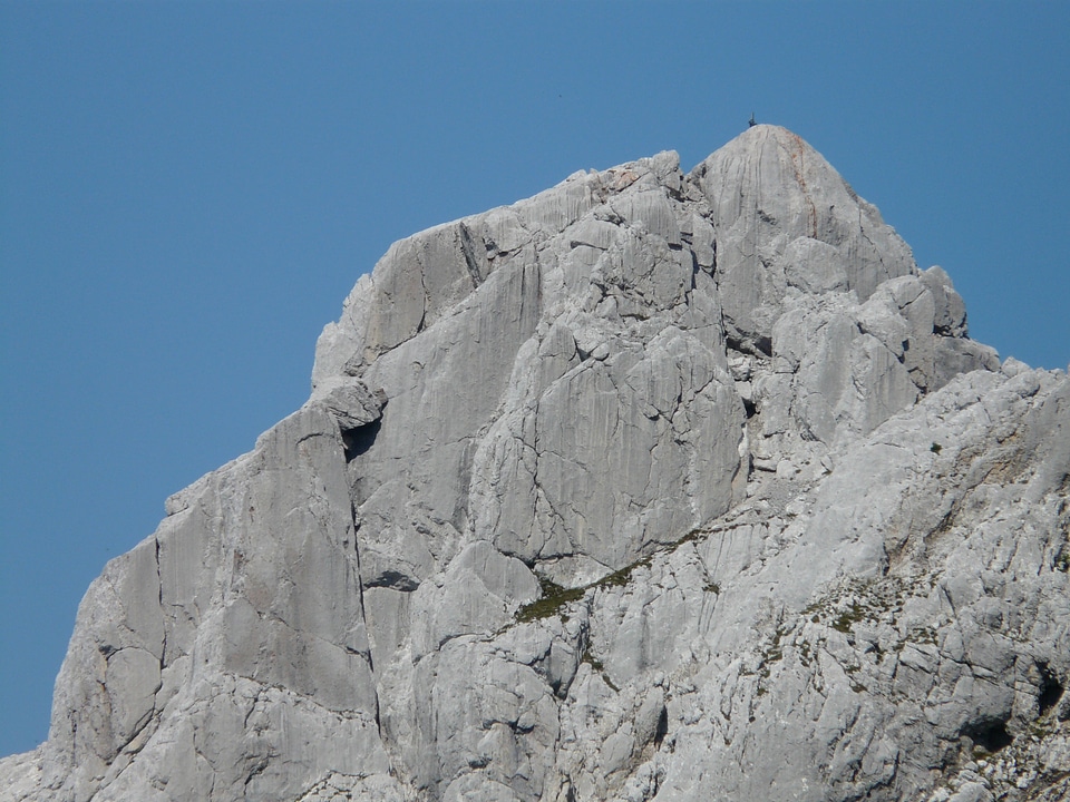Wilderkaiser summit boulders