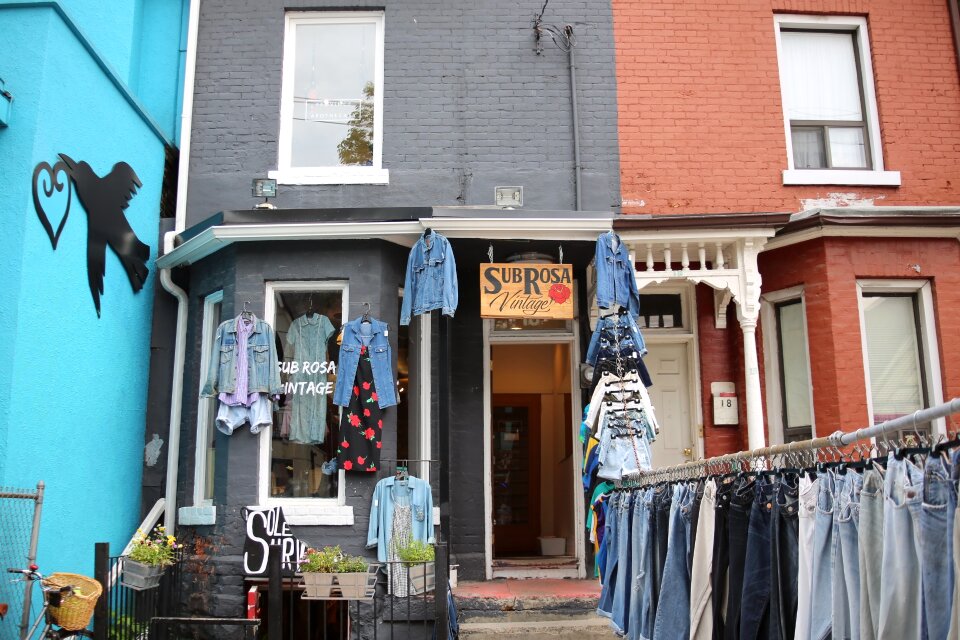 Kensington market storefront