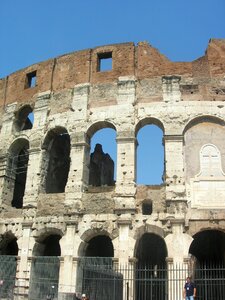 Colosseum rome italy photo