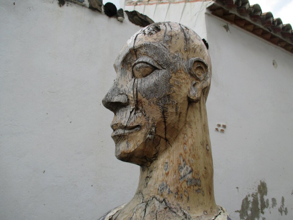 Wood modern art