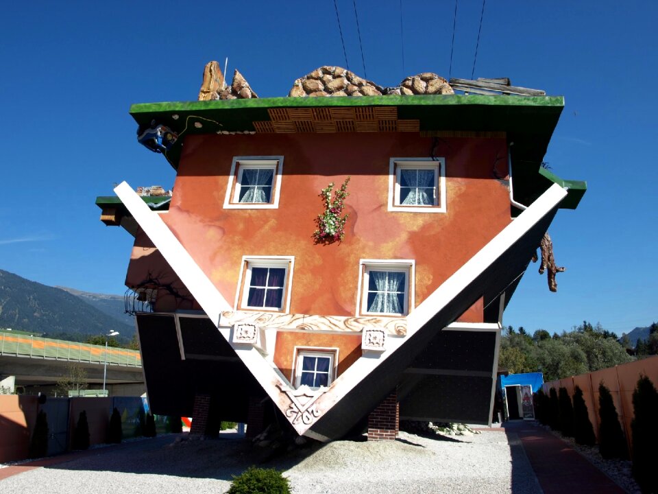 House is upside down places of interest tyrol