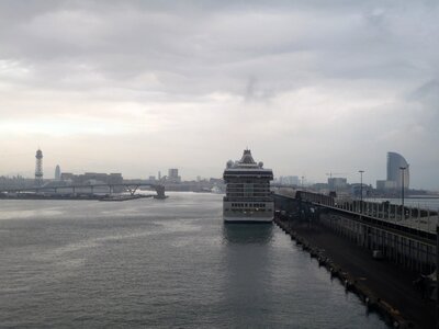 City sea ship