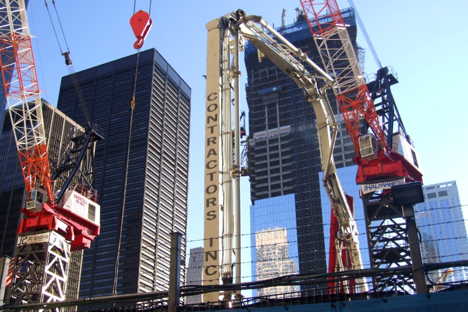 Under construction unfinished city