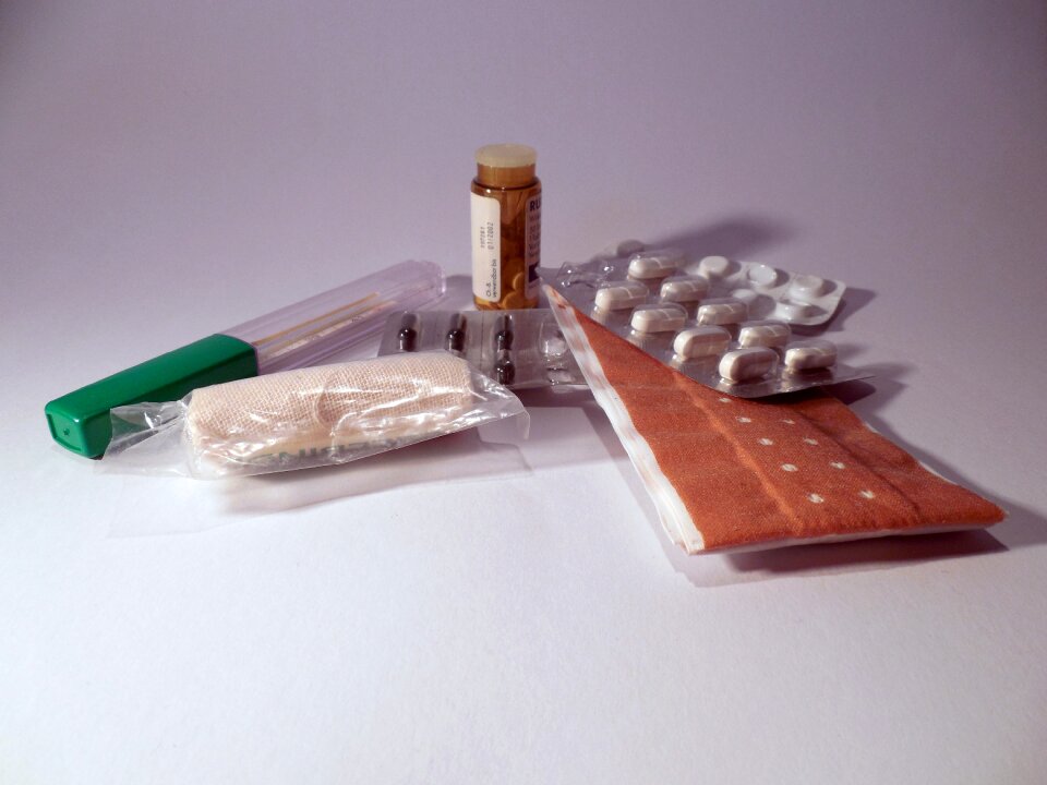 Pills thermometer healing
