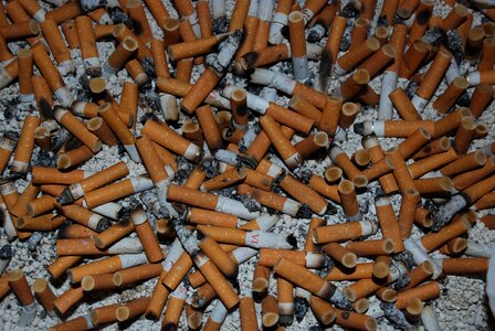 Cigarettes addict smoking photo