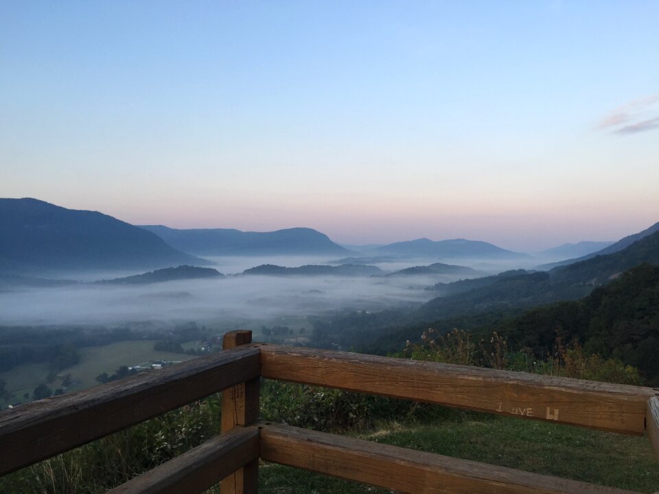 Mountain range season landscape
