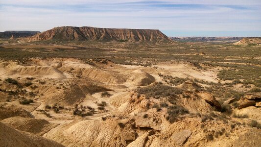 Landscape desert arid photo
