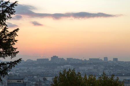 Beautiful landscape sunrise photo