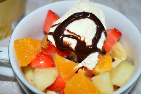 Strawberry orange apple