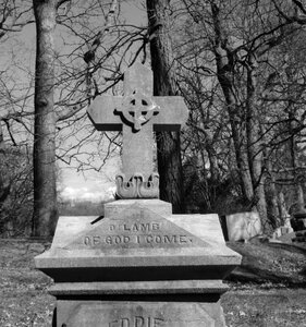 Headstone cross crucifix photo