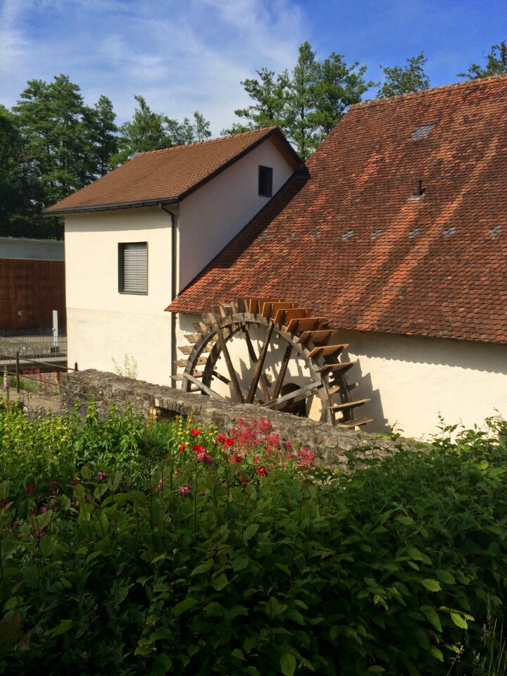 Garden mill roof