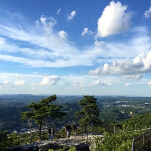 Mountain range season landscape