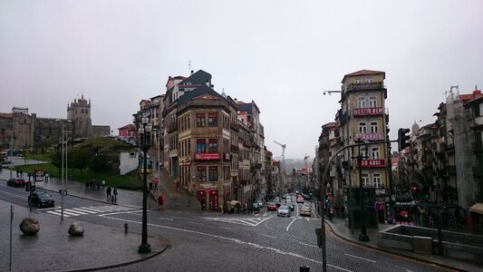 City houses architecture