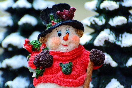 Snow snowmen wintry
