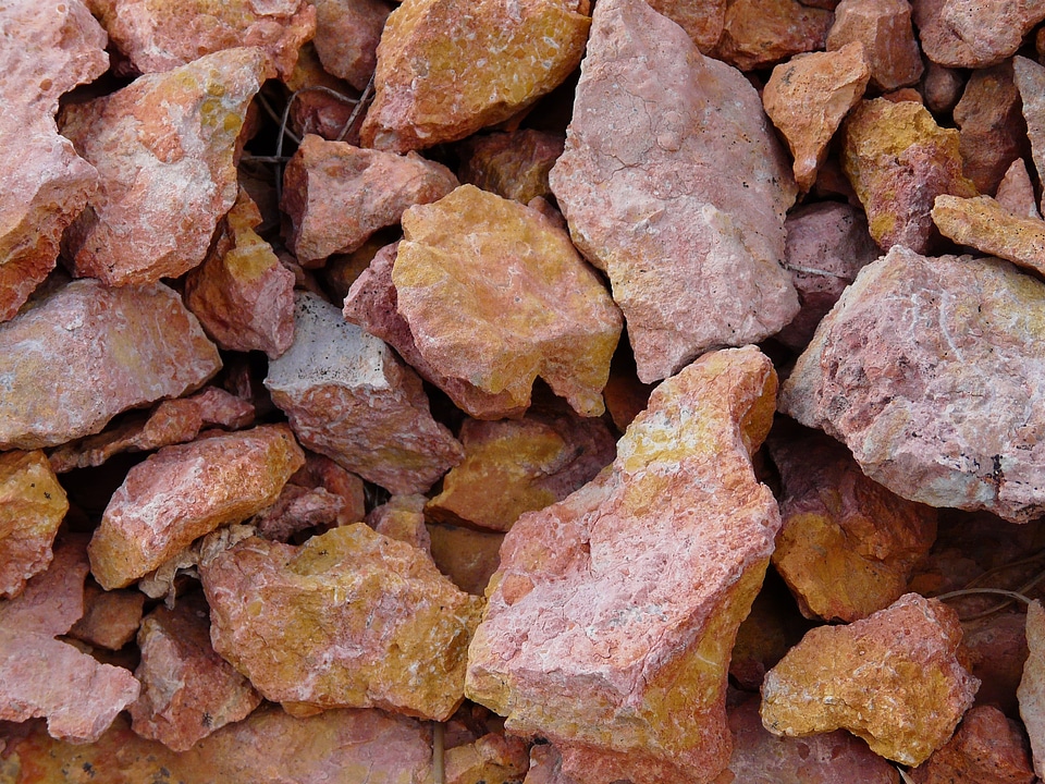 Rocks red sand stone