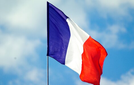 French flag nation france photo