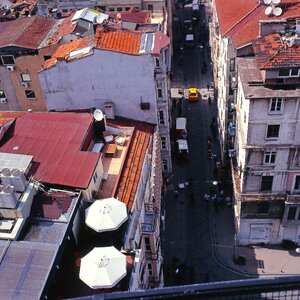 Roof top view view from above photo