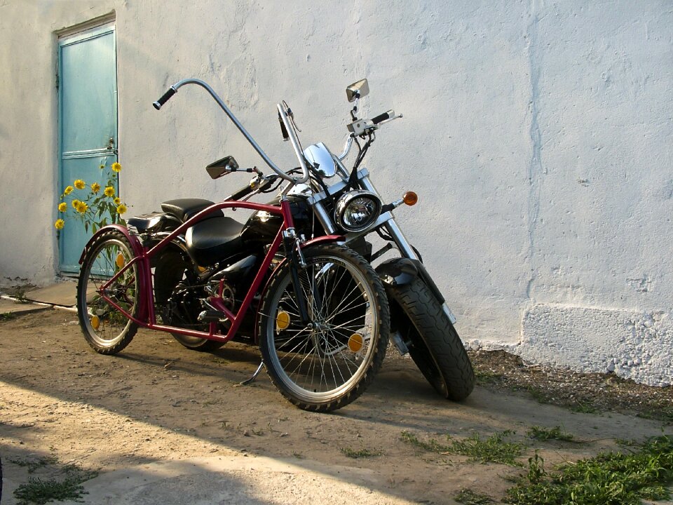 Motorcycle bicycle