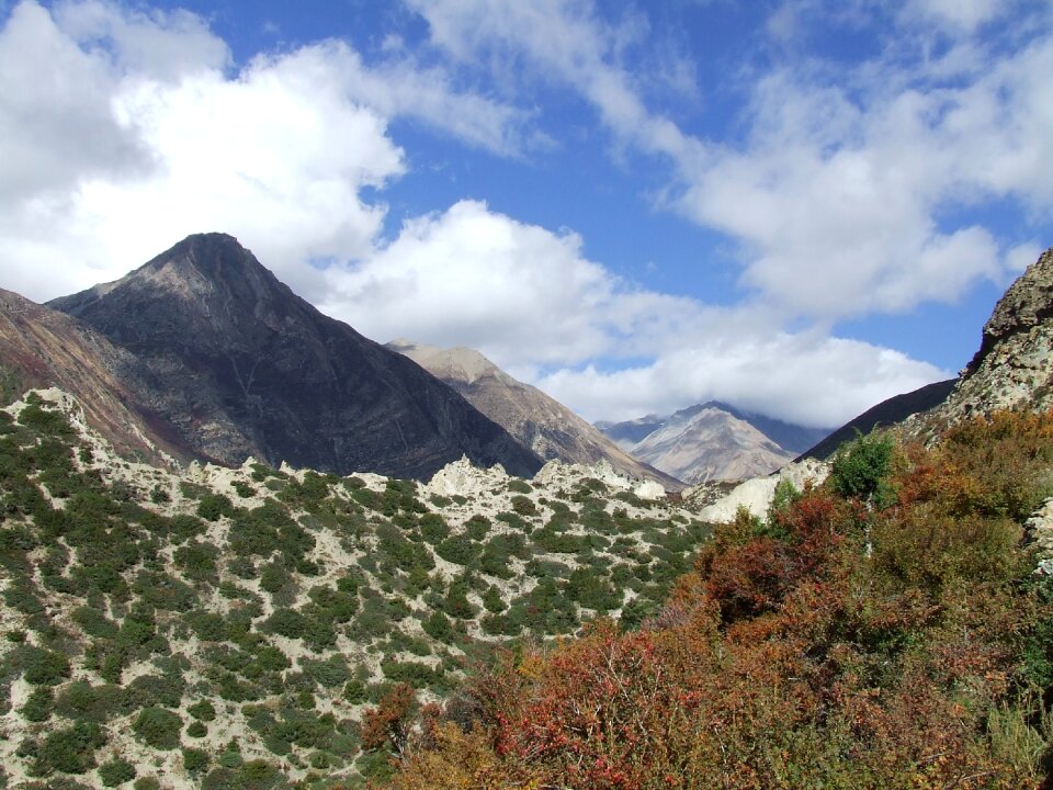 Mountains himalayan nepal photo