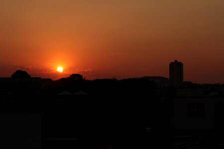 Sunset city sunset sun