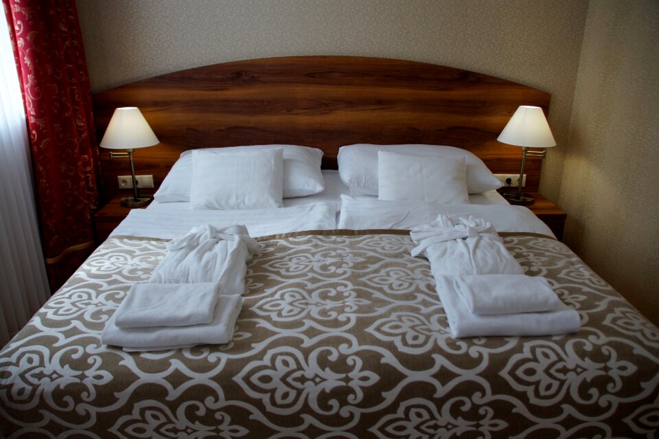 Double bed bedroom sleep
