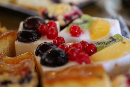 Pastry sweets snacks