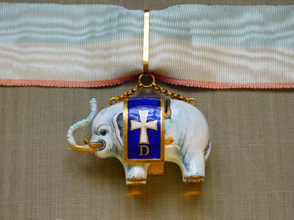 Elephantine lucky charm indian mascot