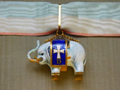 Elephantine lucky charm indian mascot