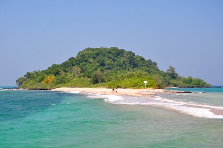 Tropical tourism beach