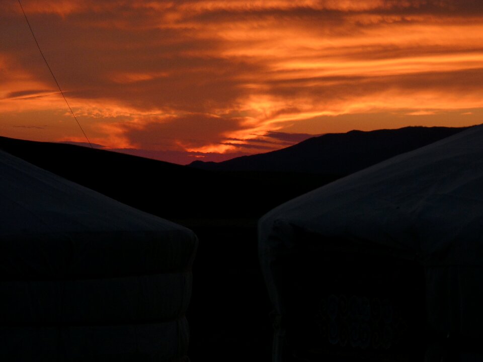 Yurt travel outdoor