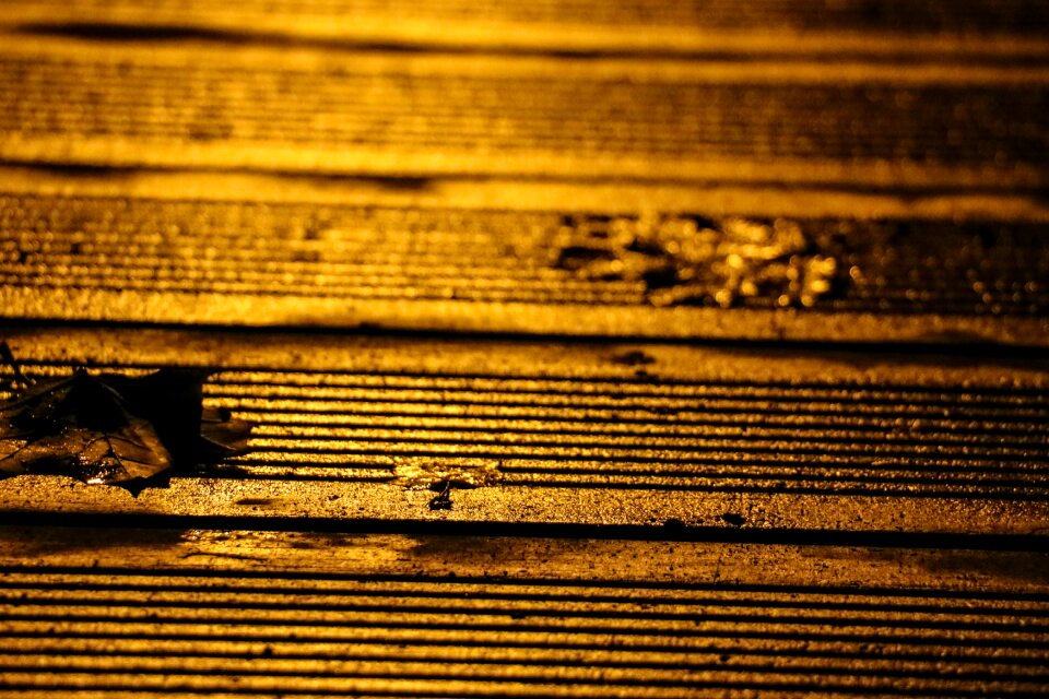 Orange night bridge