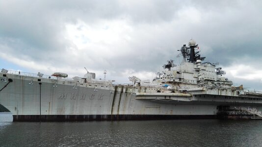 Ship minsk military ship