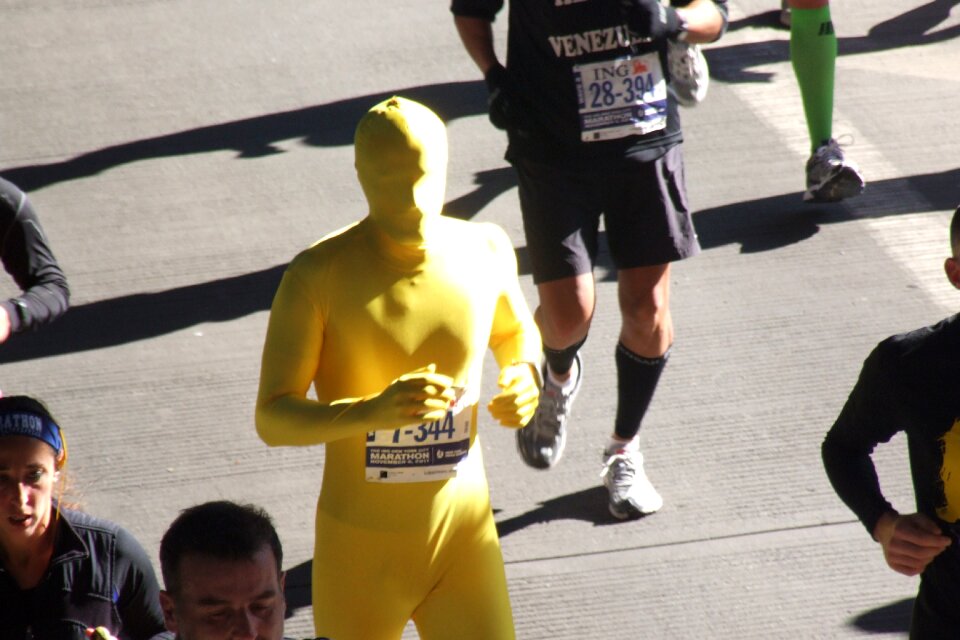 Marathon courage strength