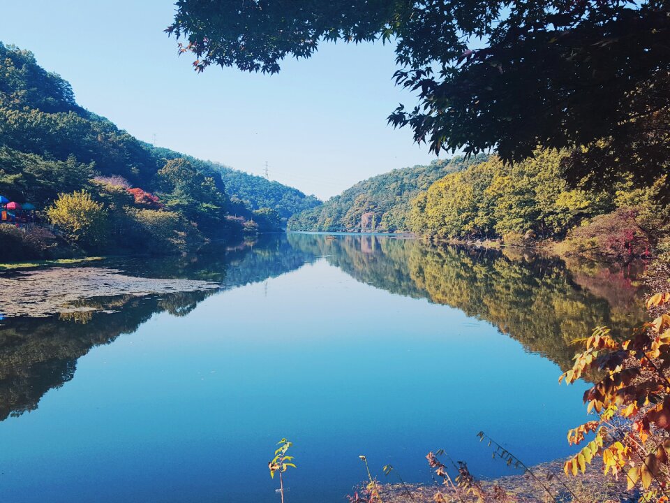 Lake reservoir republic of korea