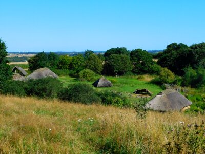 Viking village hut viking museum