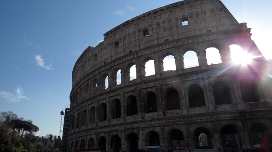 Colosseum rome architecture