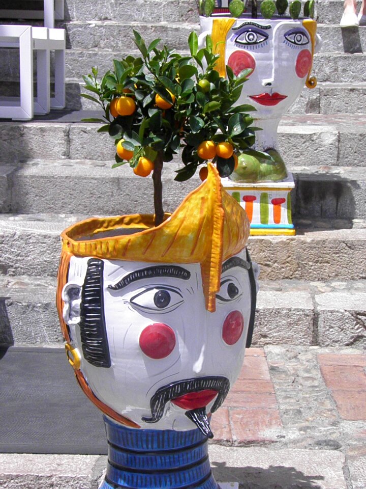 Sicily ornamental ceramics photo