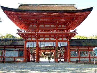 Kyoto world heritage site gate