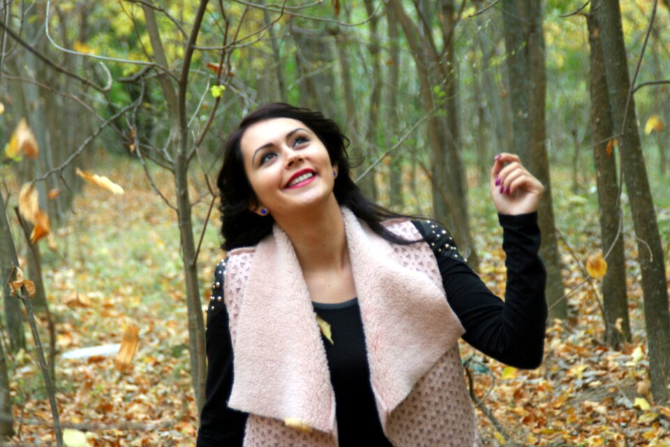 Leaves beauty happy