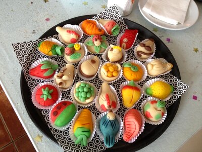 Dessert assortment confectionery photo