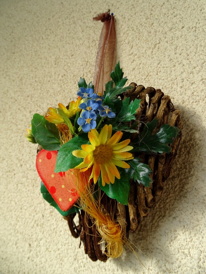 Flowers heart spring