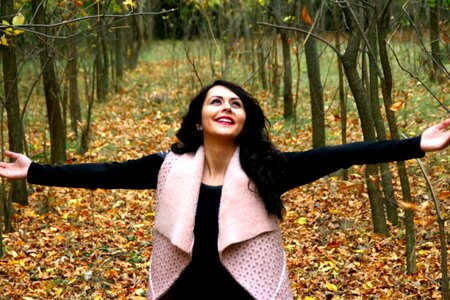 Leaves beauty happy