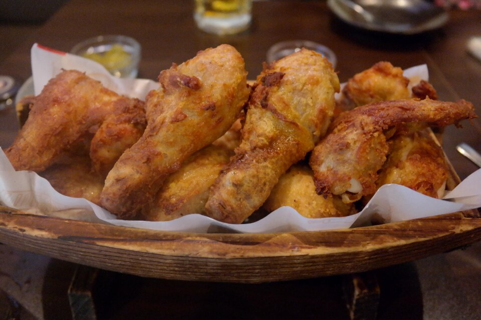 Chicken dishes delicious food fried chicken