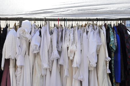 Wedding white clothing