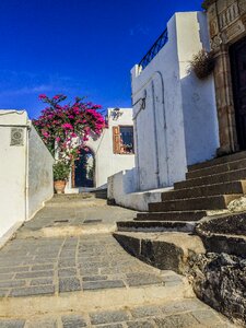 Whites greece medieval town